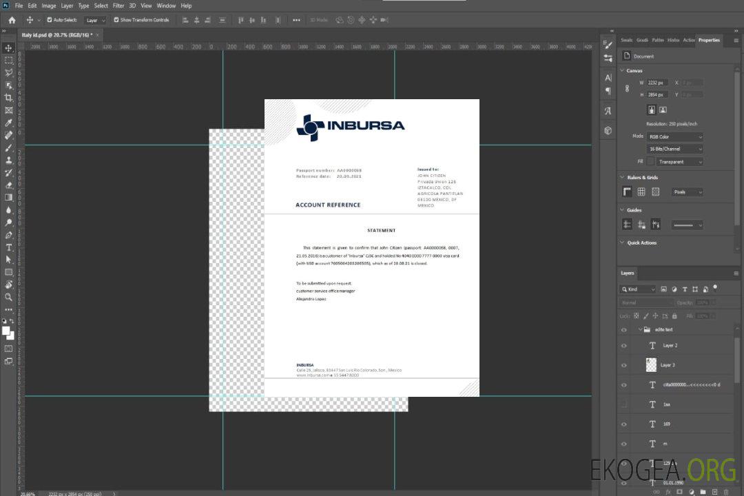 Référence Mexico , Inbursa Bank , closure template